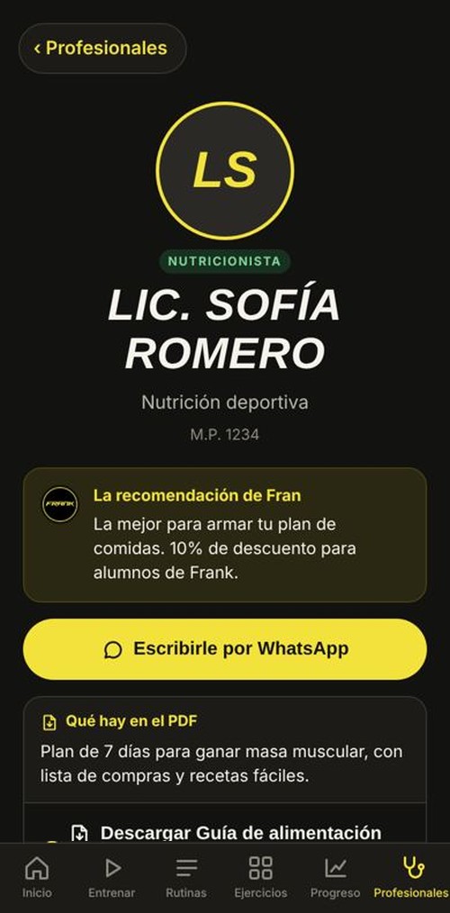 Profesionales